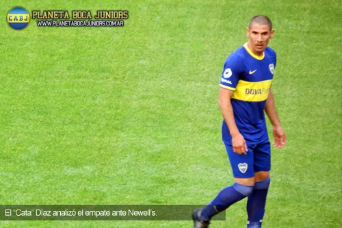 diaz empate newells boca boca