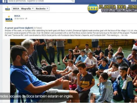 El TW y el FB, ahora también en inglés