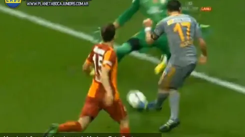 El show de Mouche: gol y expulsión en Turquía