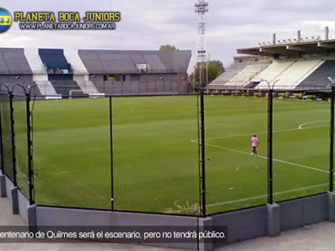 Ante Quilmes se juega en el Centenario, pero sin público