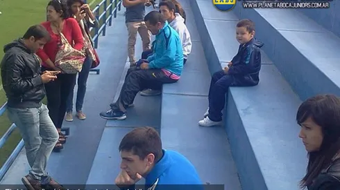 Le devolvió la caricia