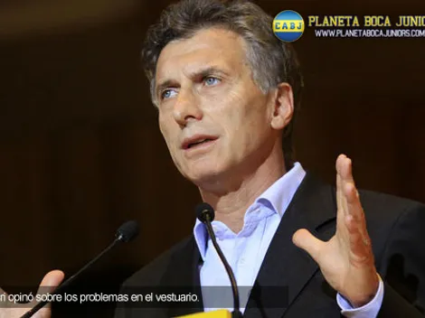 Macri: “El vestuario necesita armonía”