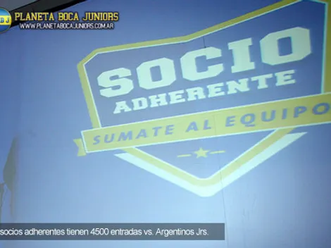 Generales para adherentes vs. Argentinos Juniors