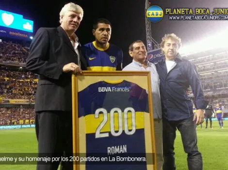 Riquelme llegó a los 200 en La Bombonera