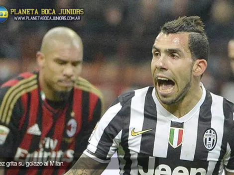 Imparable Tevez: golazo al Milan