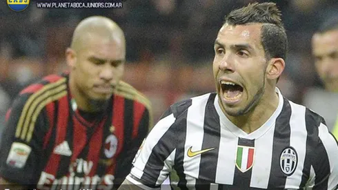 Imparable Tevez: golazo al Milan