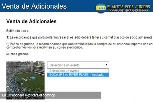 superclasico agotadas