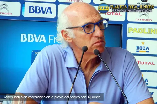 bianchi conferencia pre quilmes boca