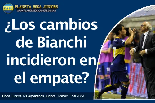 analisis tactico bianchi cambios aaaj boca