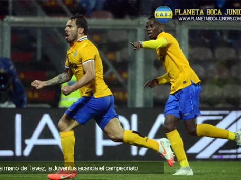 Tevez festejó y la Juve se acerca al título