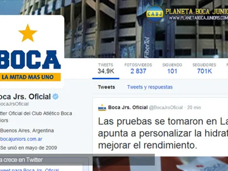 El Twitter oficial superó los 700 mil seguidores