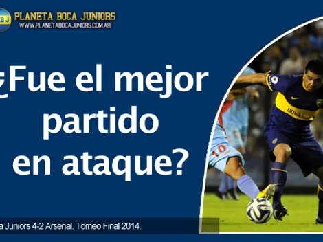 Análisis táctico: Boca Juniors 4-2 Arsenal