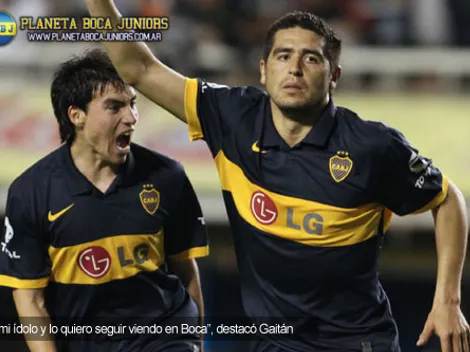 Gaitán: "Riquelme tiene que seguir hasta cuando él tenga ganas"