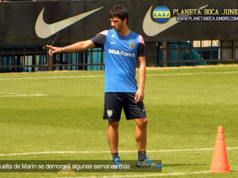 Una mala más: Marín se resintió de su desgarro