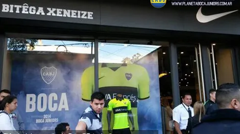 Se inauguró la "Bitêga Xeneize"
