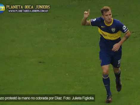 Colazo: "El jugador de Colón pone la mano"