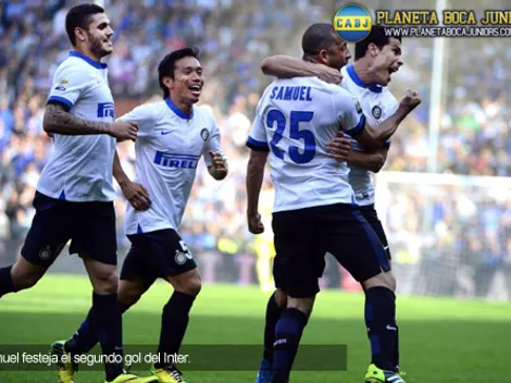 Goleada teñida de azul y oro