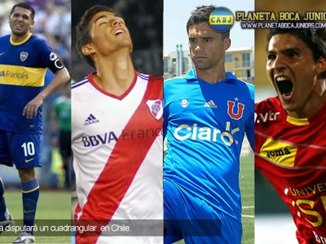 Boca jugará un cuadrangular en Chile