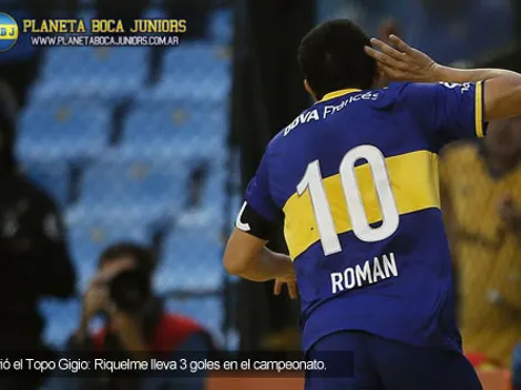 Con Riquelme es mejor