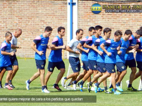 Pensando en levantar, Boca volvió a las prácticas