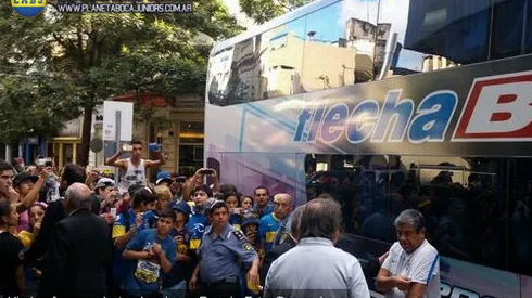 Boca ya se encuentra en Rosario