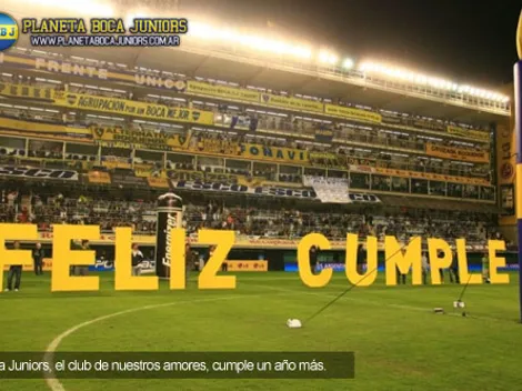 Actos por el 109º aniversario de Boca