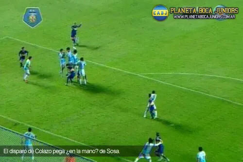 colazo penal colon boca