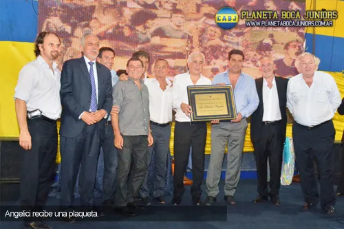 festejo dirigencial boca