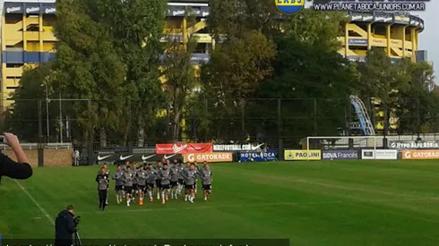 Eslovenia entrenó en Casa Amarilla