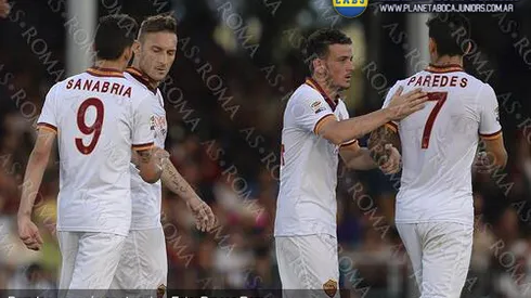 Paredes, de vuelta en Roma