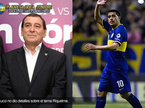 Martucci: "Esperamos una respuesta de Riquelme"