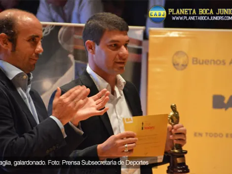 Battaglia recibió el premio Jorge Newbery de Bronce