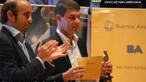 Battaglia recibió el premio Jorge Newbery de Bronce