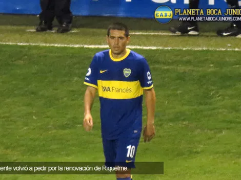 Video: La Bombonera volvió a apoyar a Riquelme