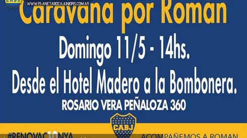 Caravana por Riquelme