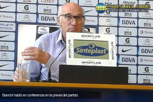 bianchi conferencia pre lanus boca