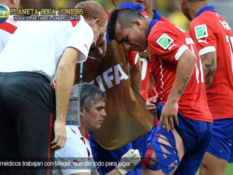 Medel: “Nunca sentí tanto dolor en una cancha”