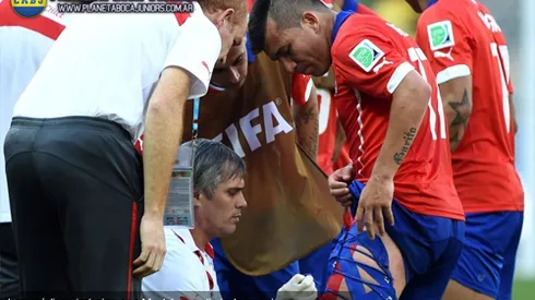 Medel: “Nunca sentí tanto dolor en una cancha”