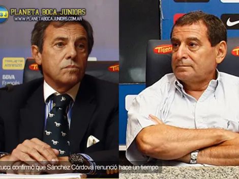 Martucci: "Sánchez Córdova renunció hace casi dos meses"