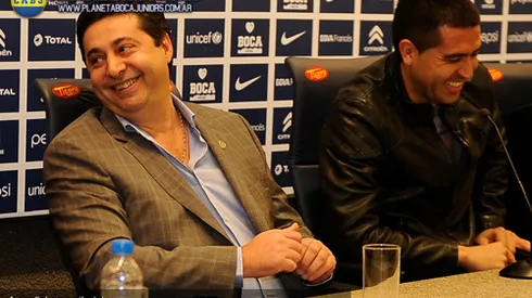 Angelici sobre Riquelme: "Falta acordar un punto del contrato"