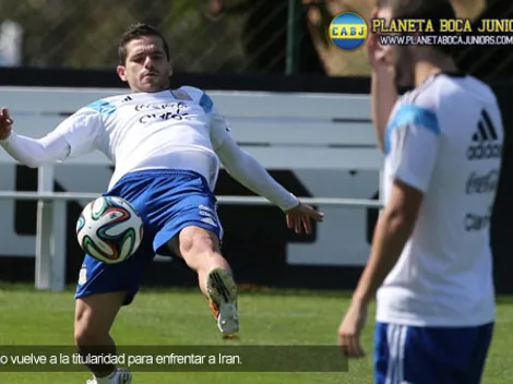 Gago será titular ante Irán