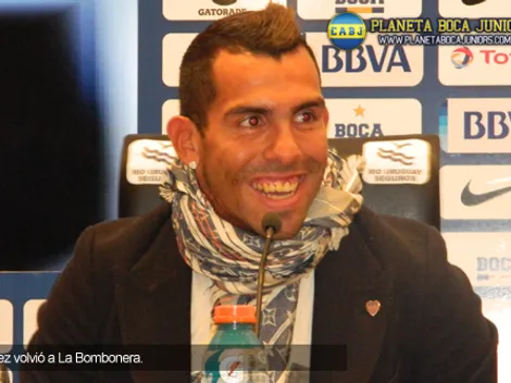 Tevez en La Bombonera: "Mi sueño es volver a Boca"