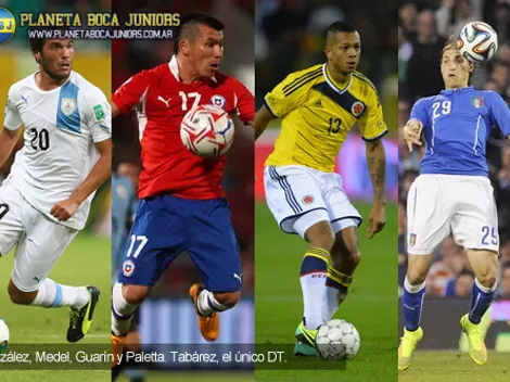 Los exBoca en otras selecciones