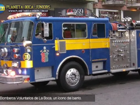 Homenaje a los Bomberos Voluntarios de La Boca