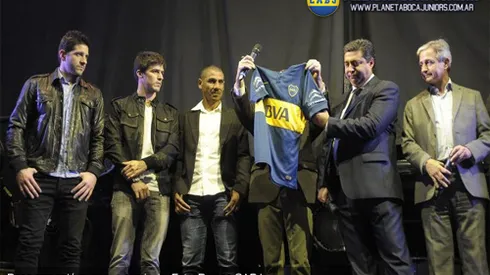 Se presentó la nueva camiseta de Boca
