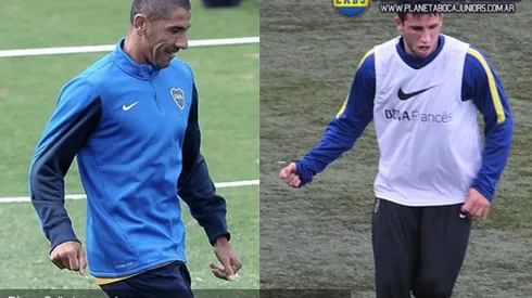El "Cata" Díaz y Calleri no terminaron la práctica