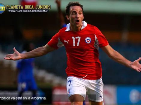 Fuenzalida llegó a la Argentina