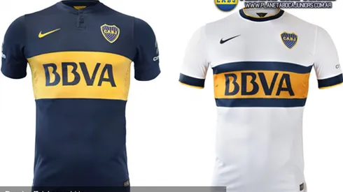 Boca’s official new shirts