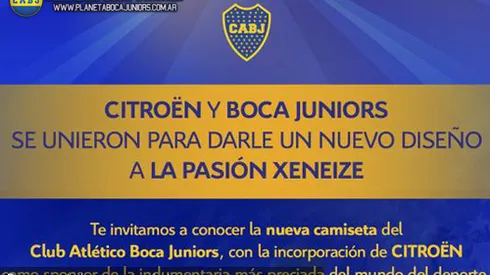 El martes se presenta la nueva camiseta