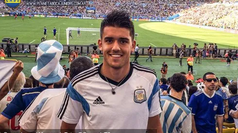 Casasola: "Mi sueño es jugar en la Primera de Boca"